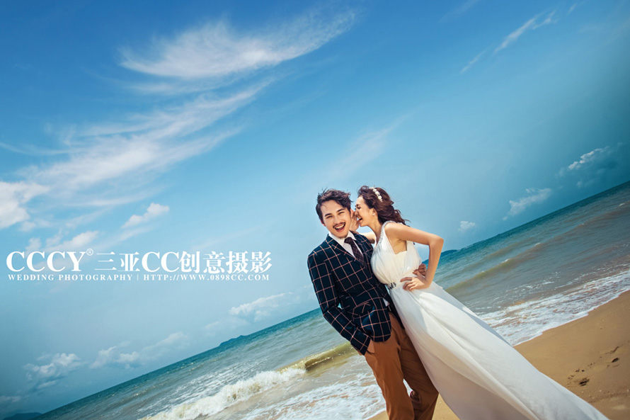 三亚婚纱摄影必拍景点-三亚湾